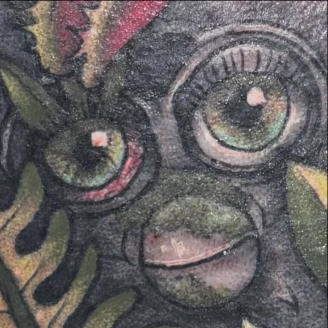 Tattoo by @_olive_tattoos_ — illustrative, dark_realism