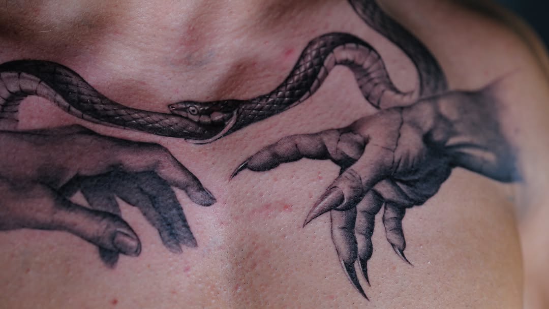 Tattoo by @ink.qing_ — realism, black_and_grey