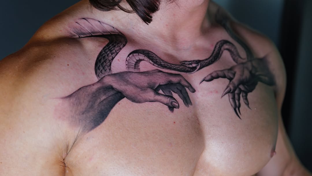 Tattoo by @ink.qing_ — realism, black_and_grey