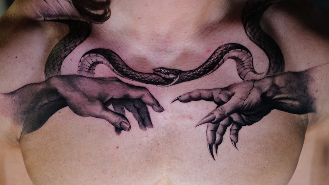 Tattoo by @ink.qing_ — realism, black_and_grey
