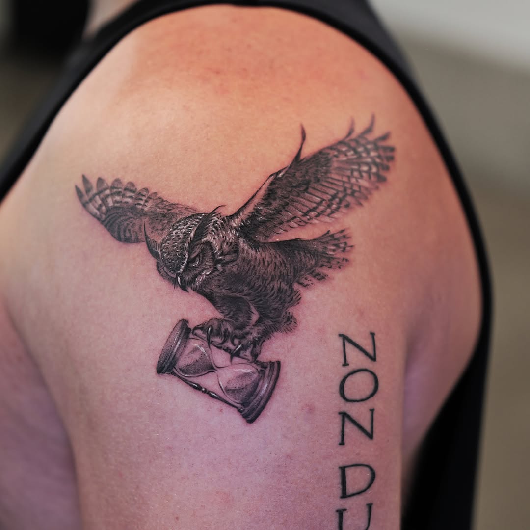 Tattoo by @ink.qing_ — realism, black_and_grey