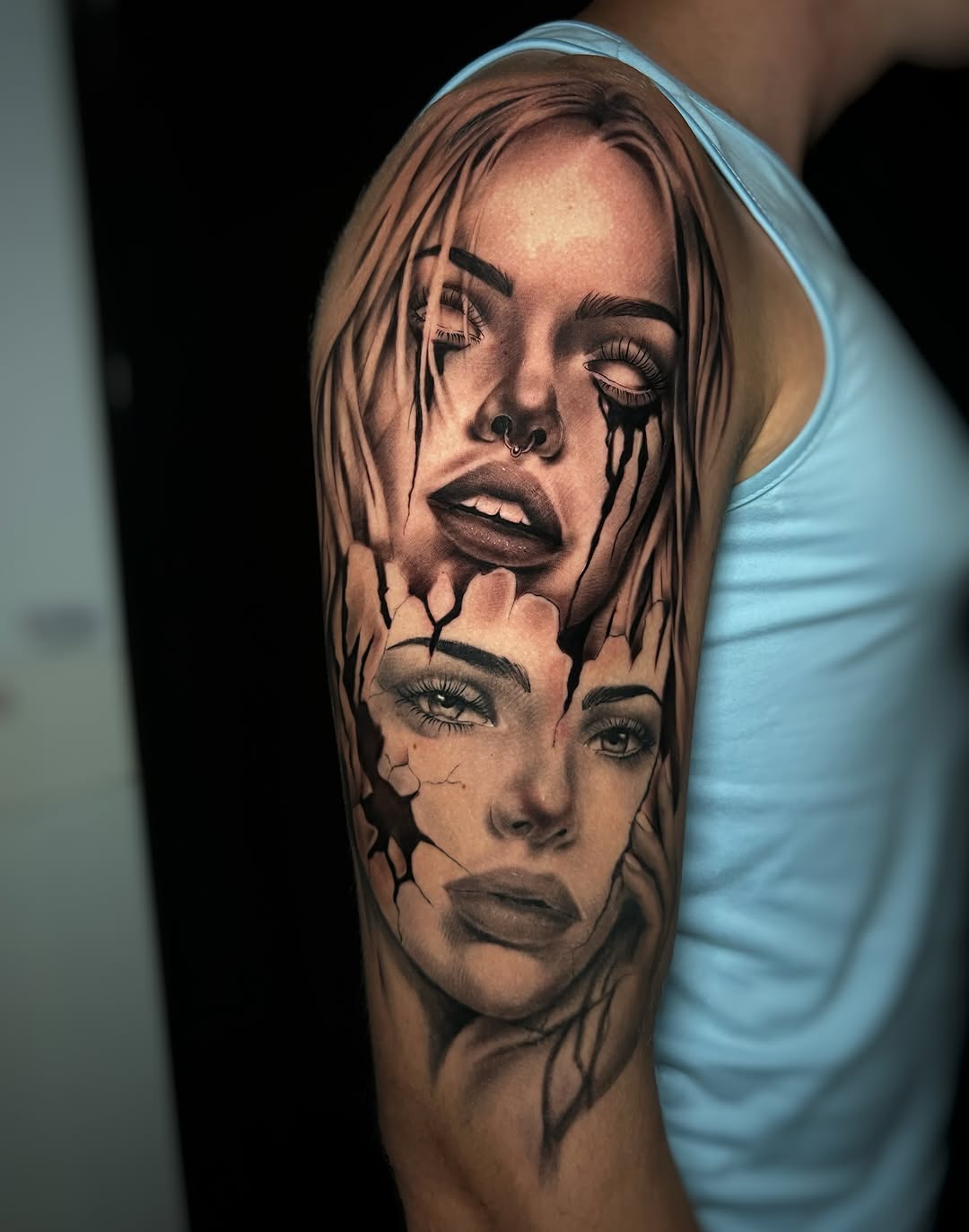 Tattoo by @blot_tattoo — realism, dark_realism