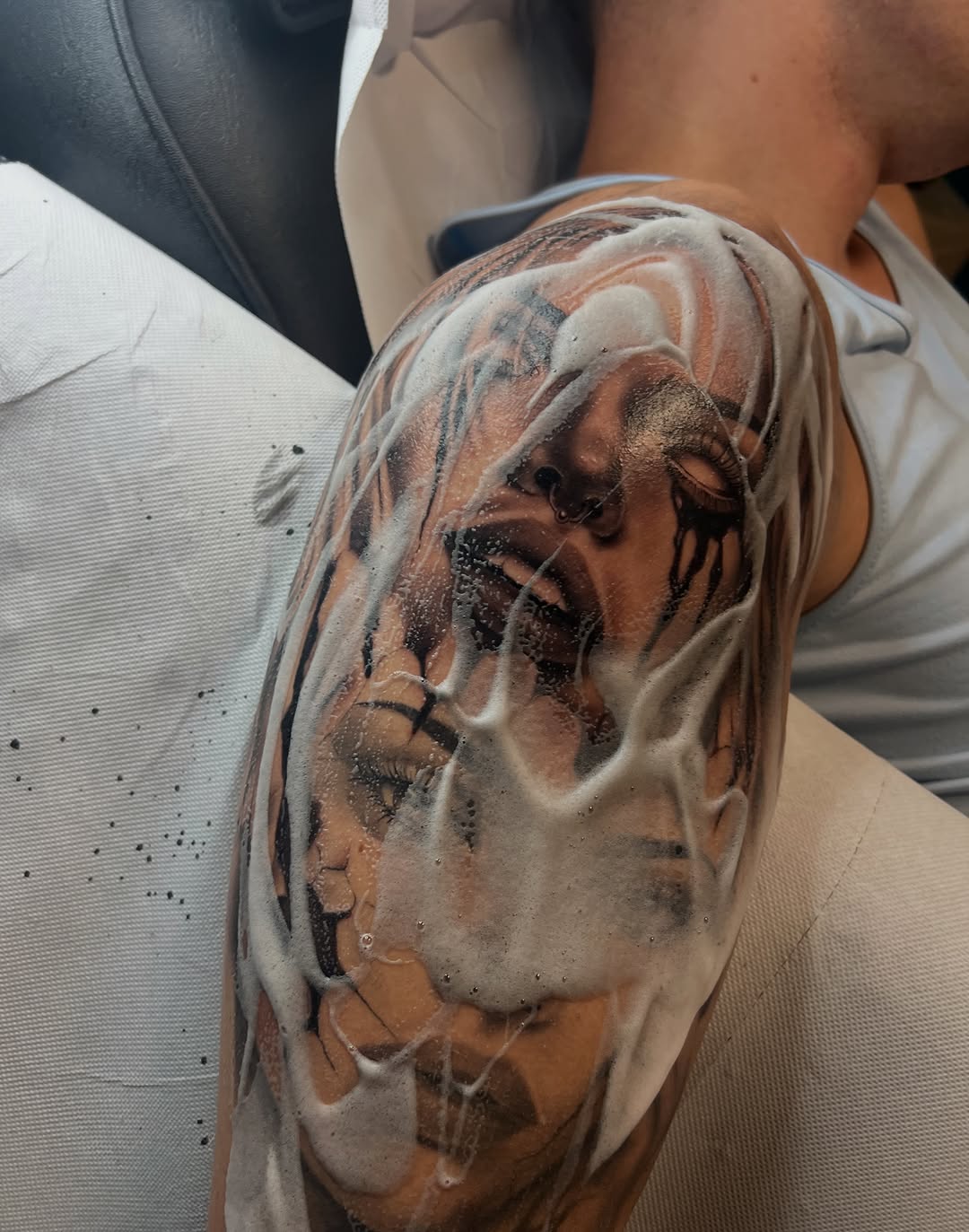 Tattoo by @blot_tattoo — realism, dark_realism