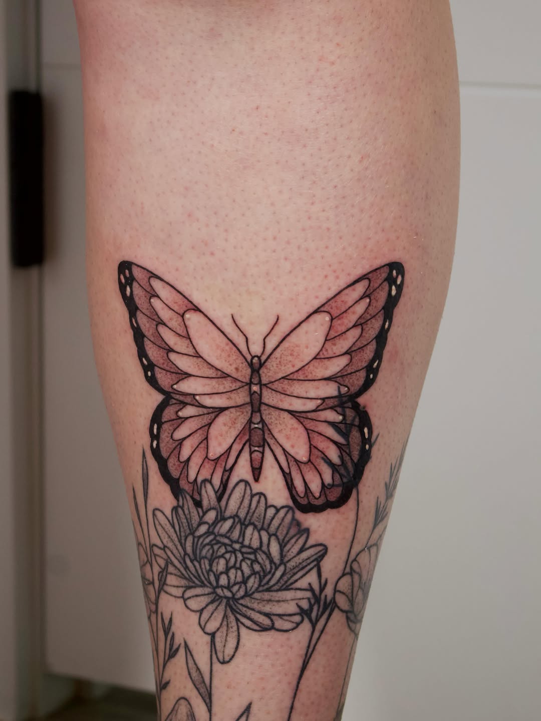 Tattoo by @julieobrientattoo — fine_line, black_and_grey