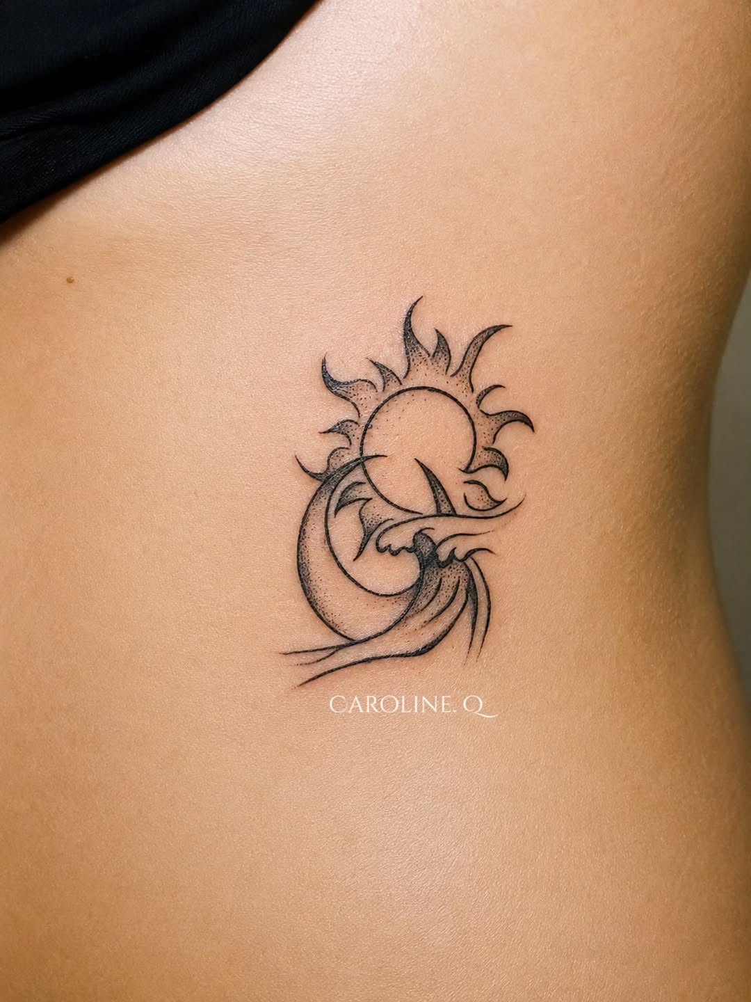 Tattoo by @obsidiandragonink — dotwork, fine_line