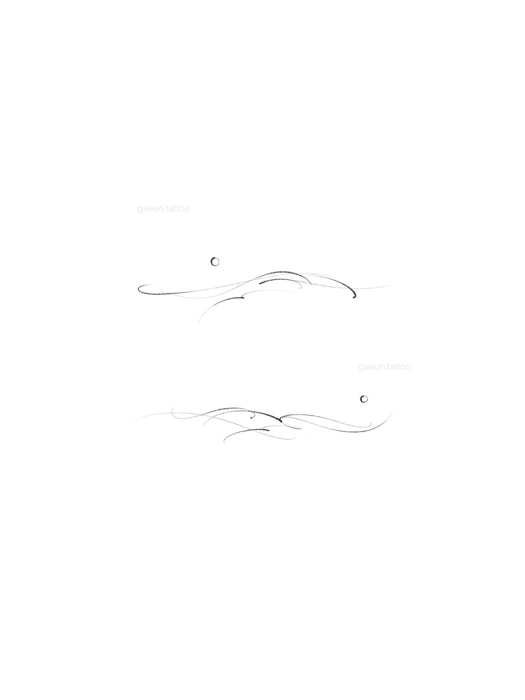 Tattoo by @gaeun.tattoo — fine_line, minimalist
