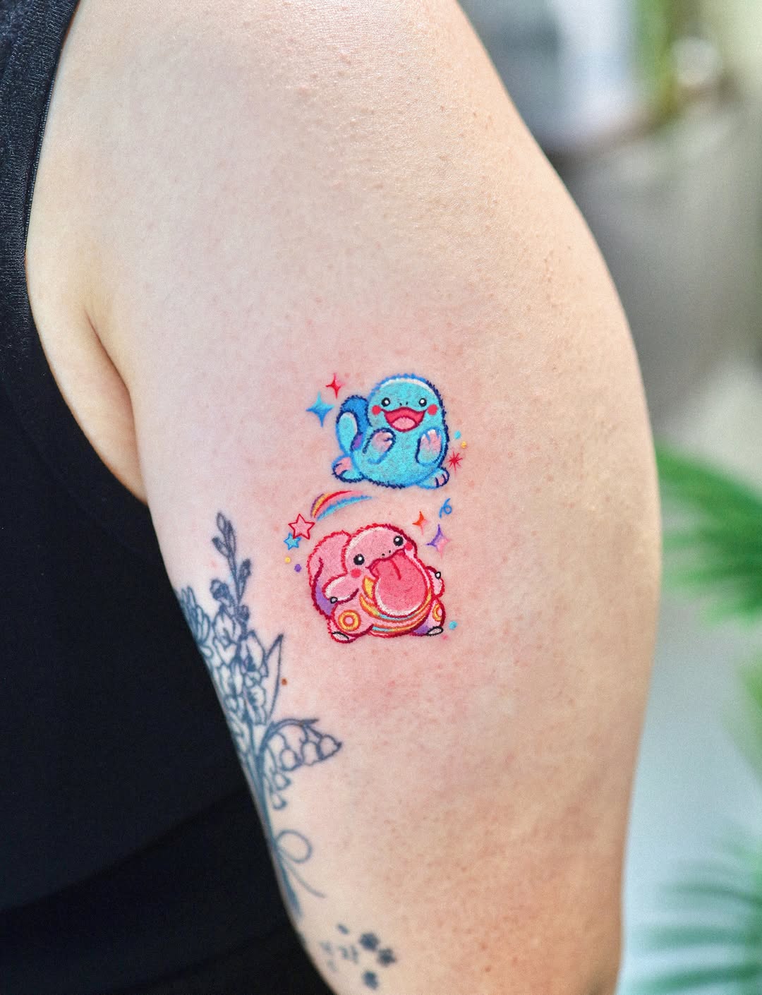 Tattoo by @kettle_tats — new_school, anime