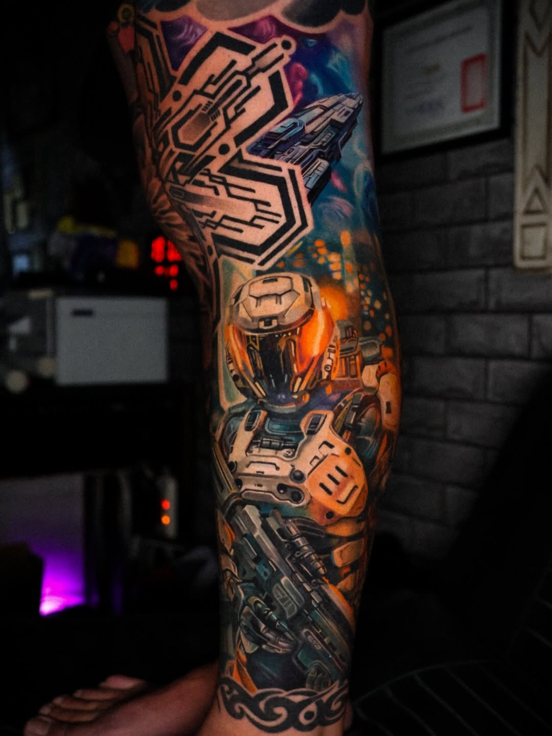 Tattoo by @linyurentattoo — realism