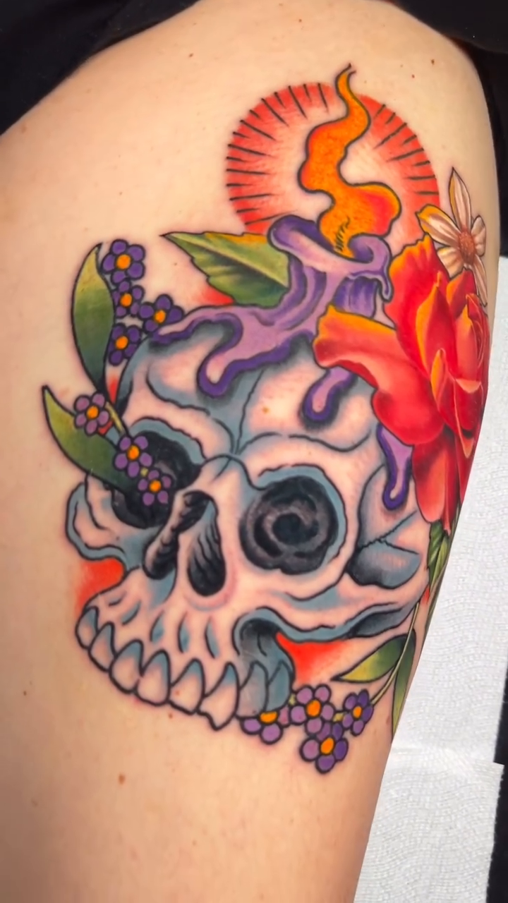Tattoo by @tattoosbybarron — neo_traditional, realism