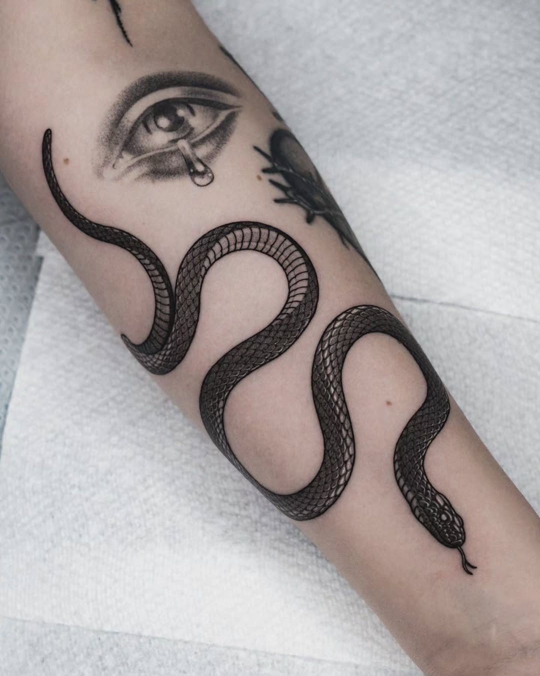 Tattoo by @koonoblk โ black_and_grey, realism