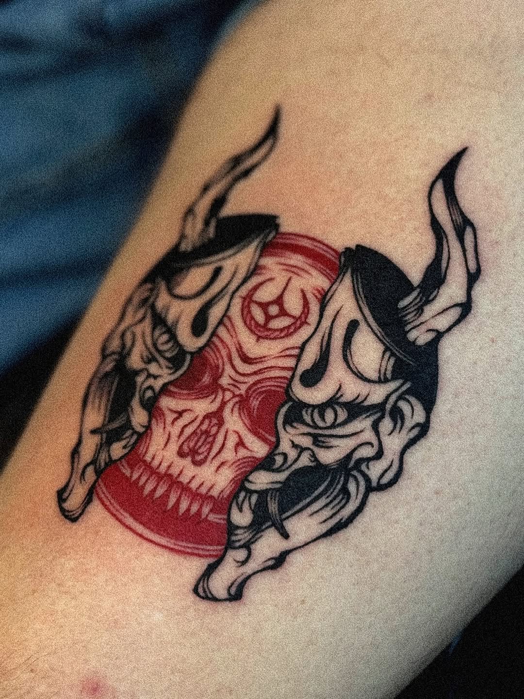 Tattoo by @hongma_tt β japanese_irezumi, blackwork