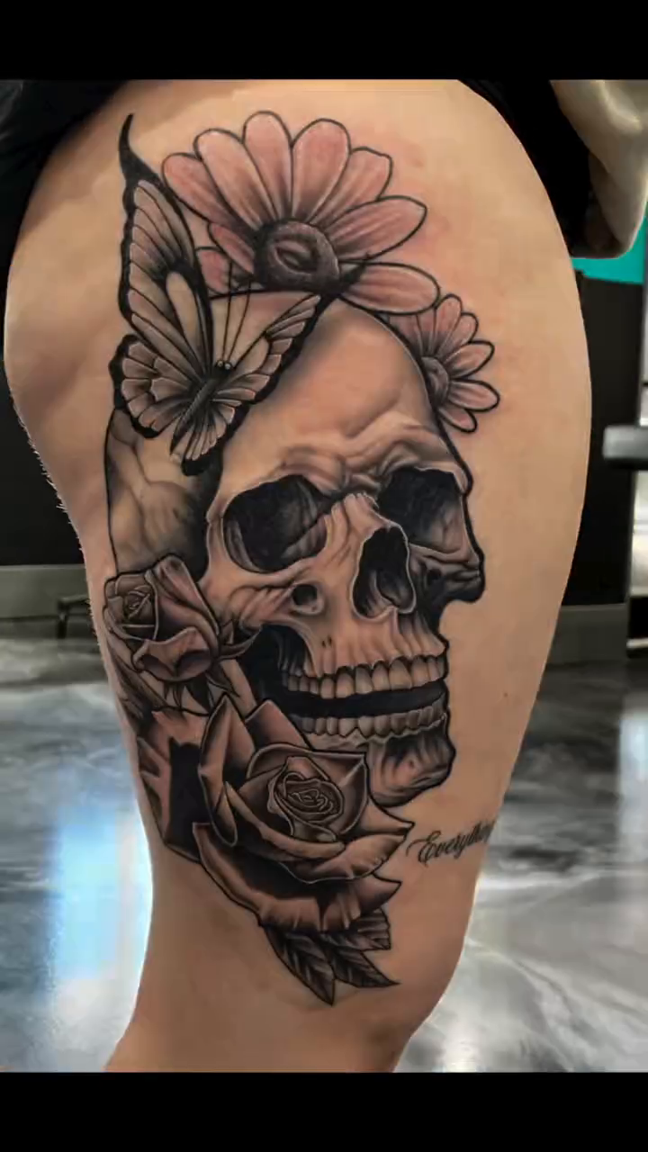 Tattoo by @silfiesadam — realism, black_and_grey