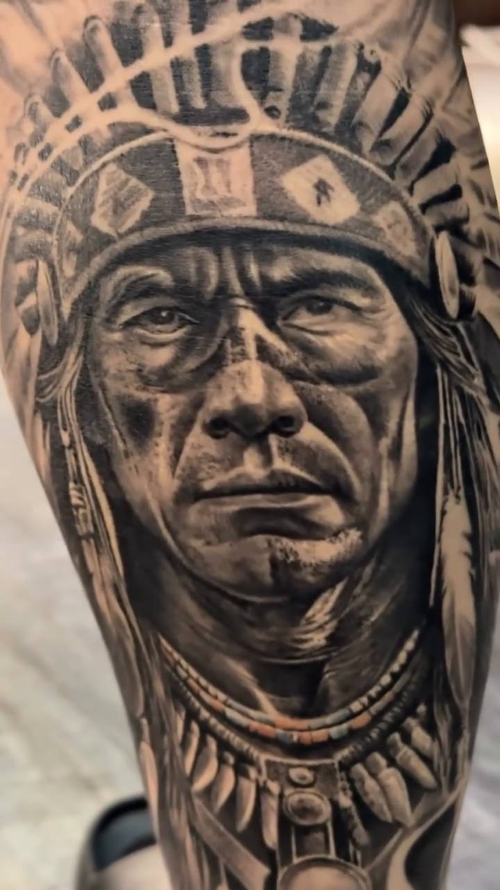 Tattoo by @isaacroque_ — realism, black_and_grey