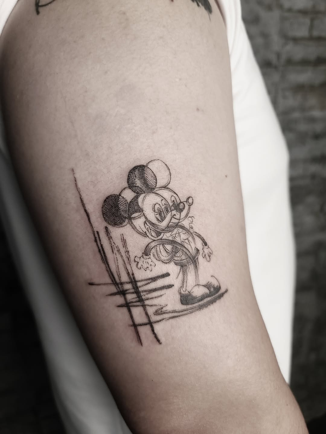 Tattoo by @nu9na_tattoo — sketch, black_and_grey