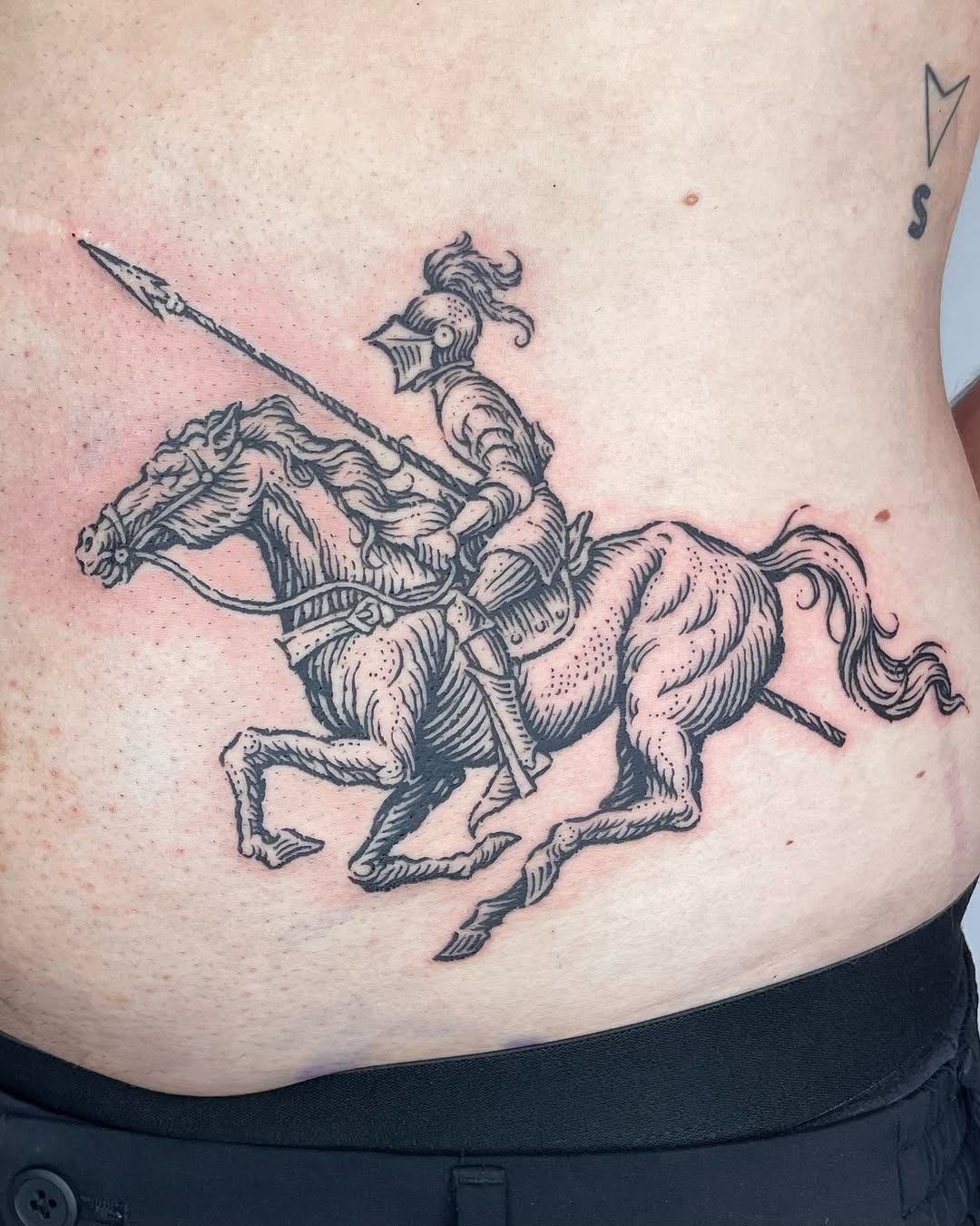 Tattoo by @5.5volt_tattoo — blackwork