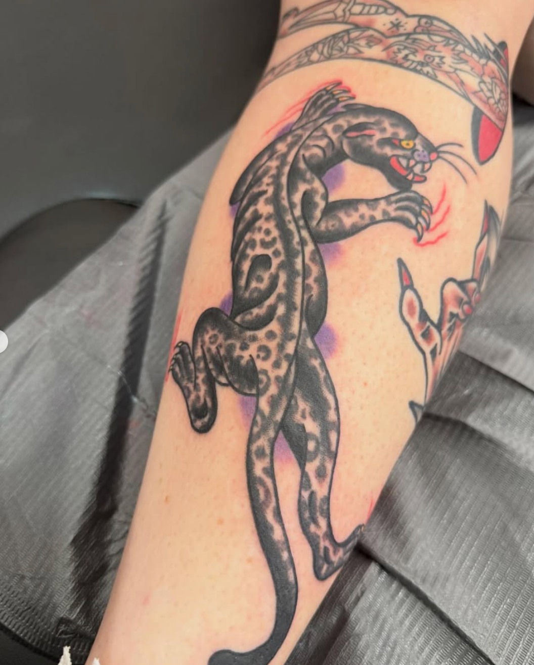 Tattoo by @cldtattoo — american_traditional, black_and_grey