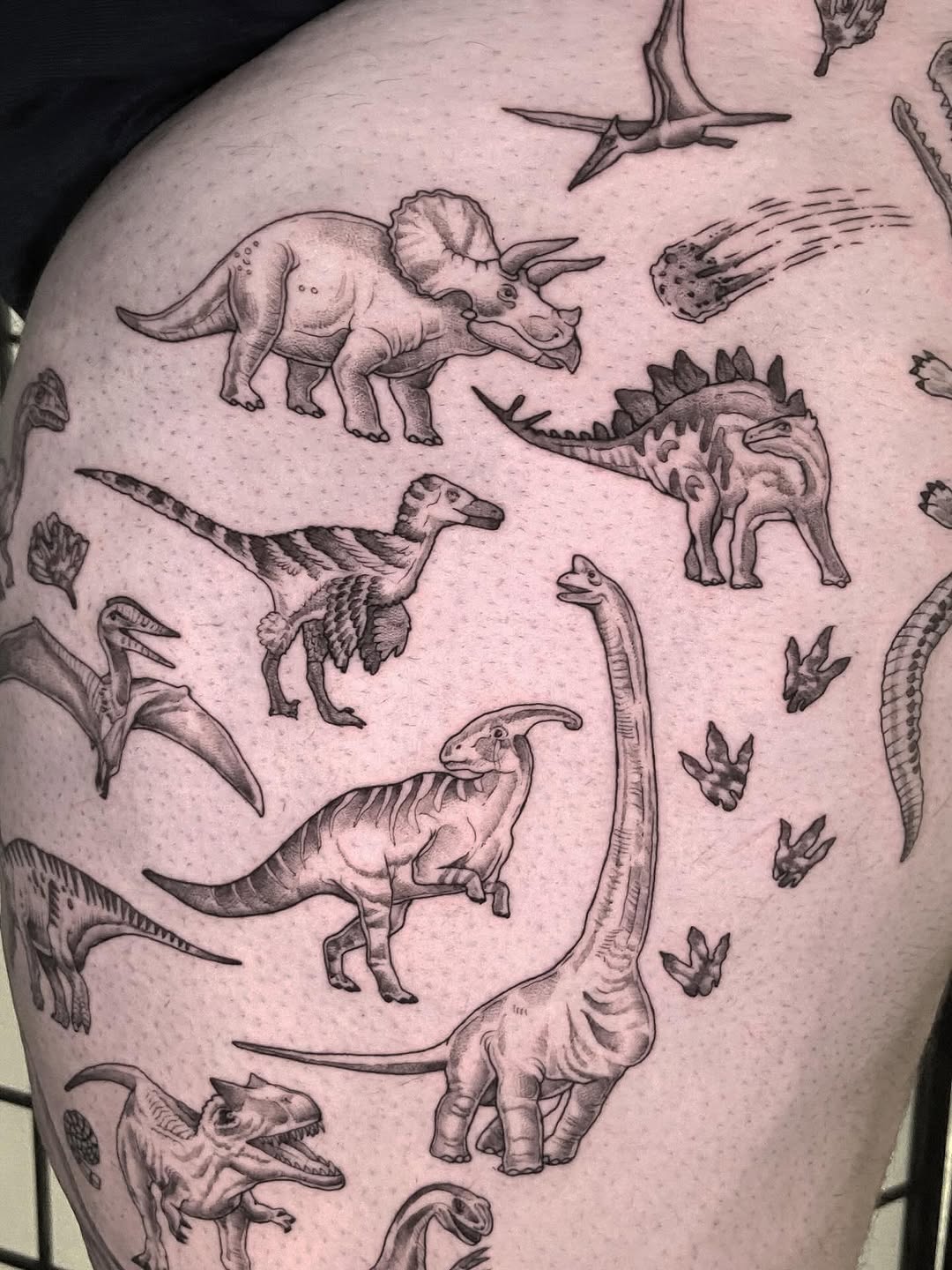 Tattoo by @tattoosbylibbey — black_and_grey