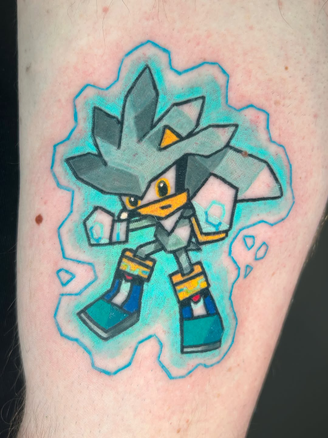 Tattoo by @chronic_the_hedgeh0g — illustrative, new_school