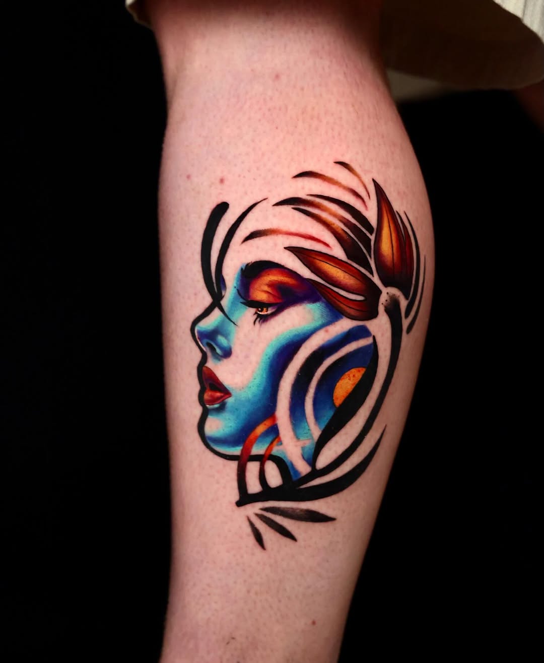 Tattoo by @halefiretattoos — new_school