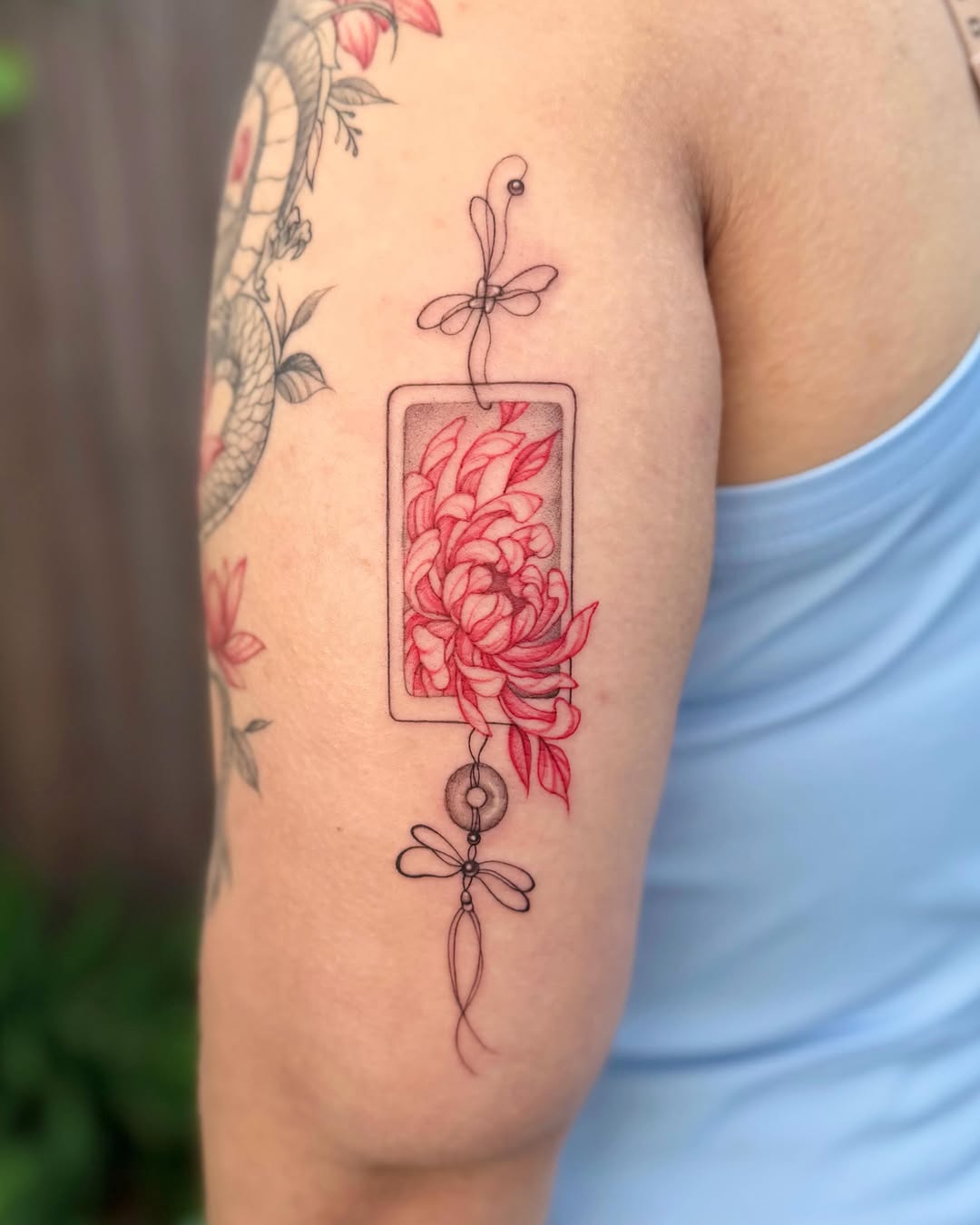 Tattoo by @nganvu.tattoo — fine_line, chicano