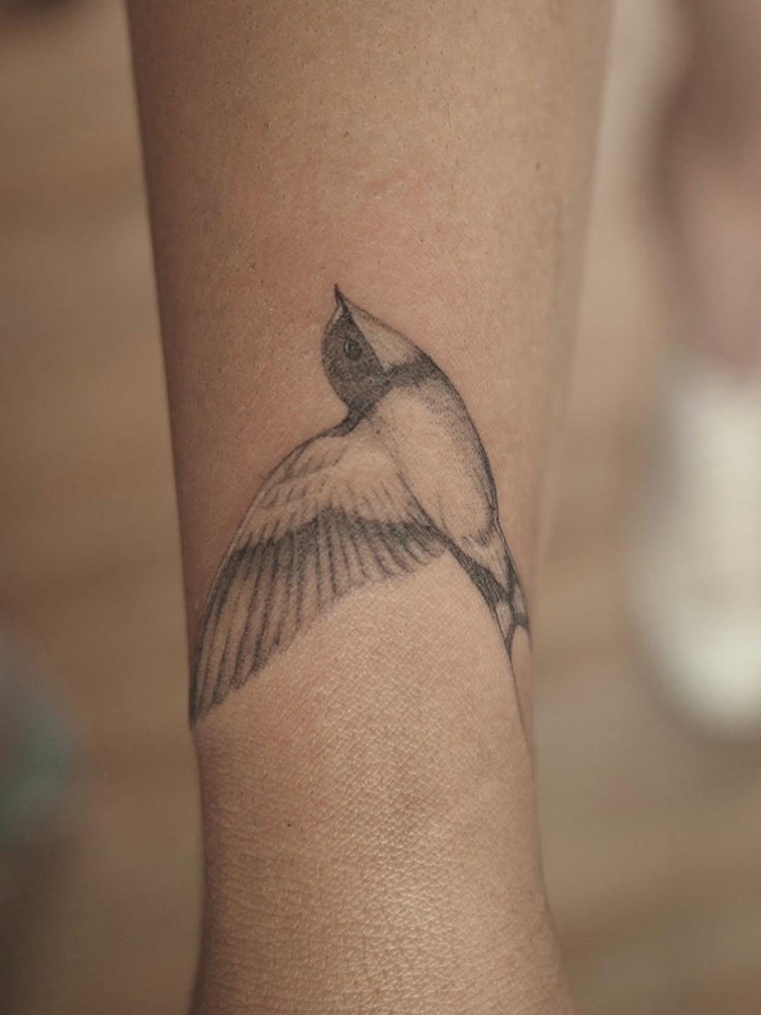 Tattoo by @tatmekb — black_and_grey