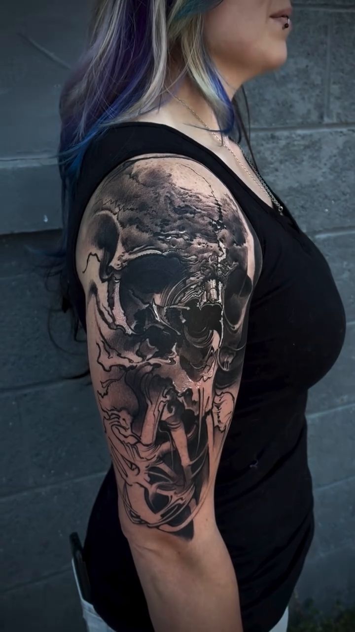 Tattoo by @roberthernandeztattoos — black_and_grey, realism