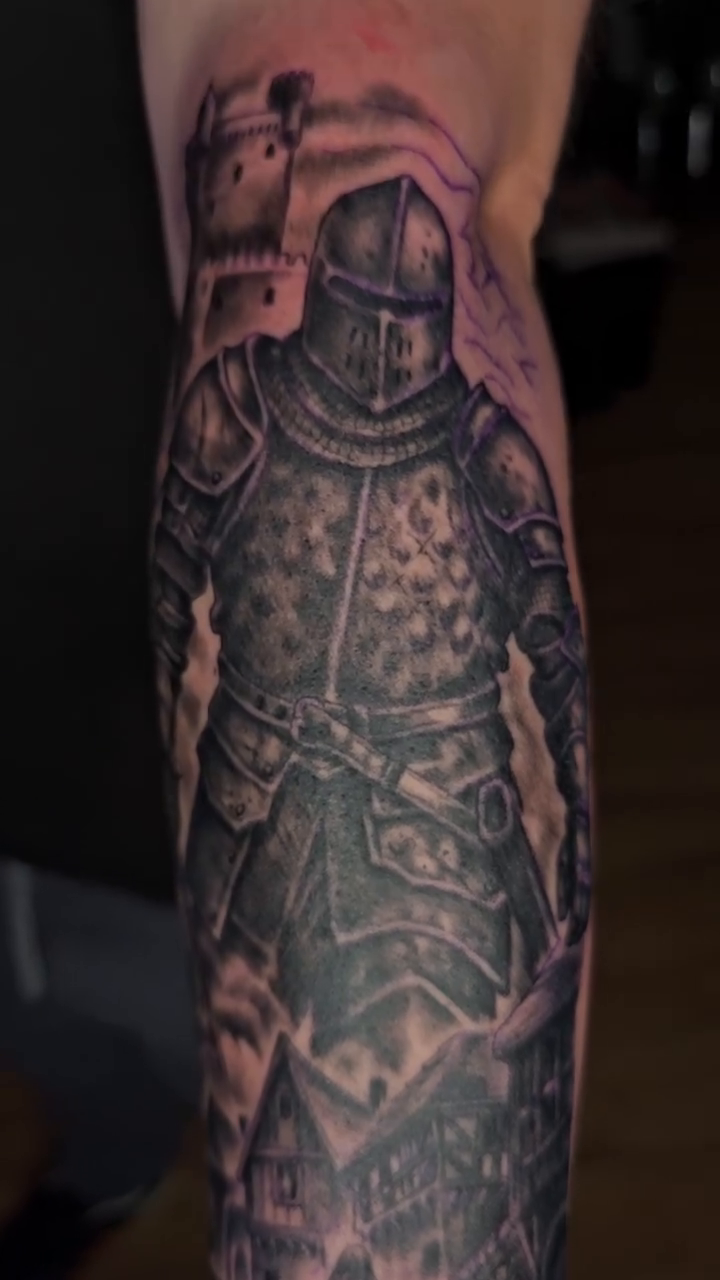 Tattoo by @billwhitejrtattoos — realism, black_and_grey