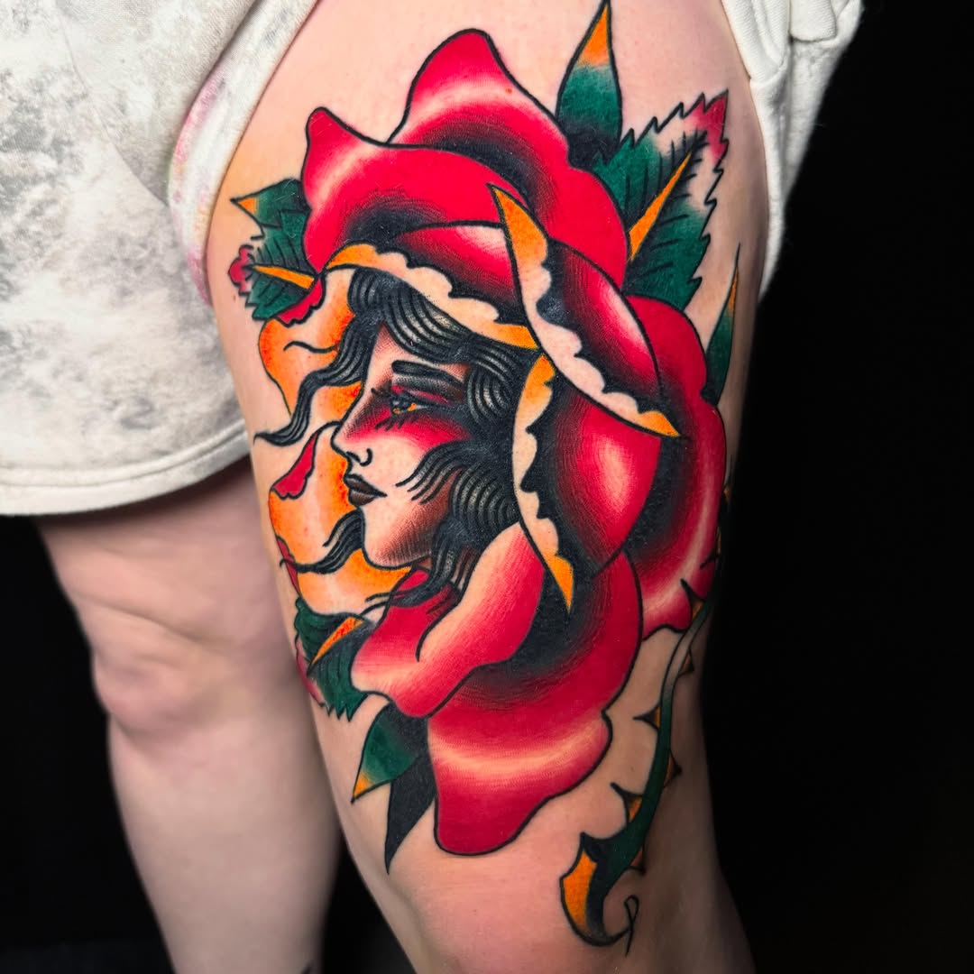 Tattoo by @noottattoo — american_traditional, illustrative