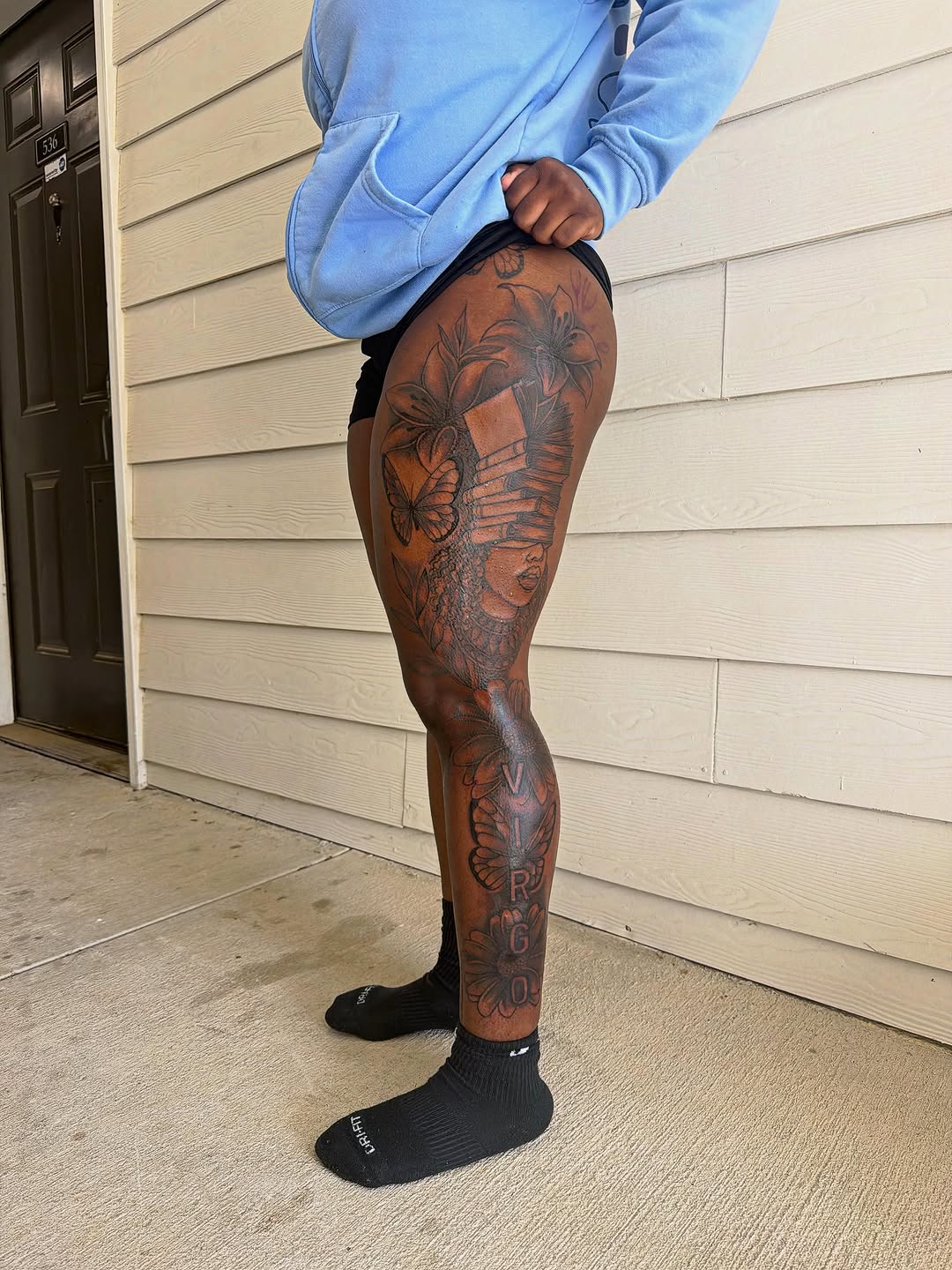 Tattoo by @nylainkedyou — realism, black_and_grey