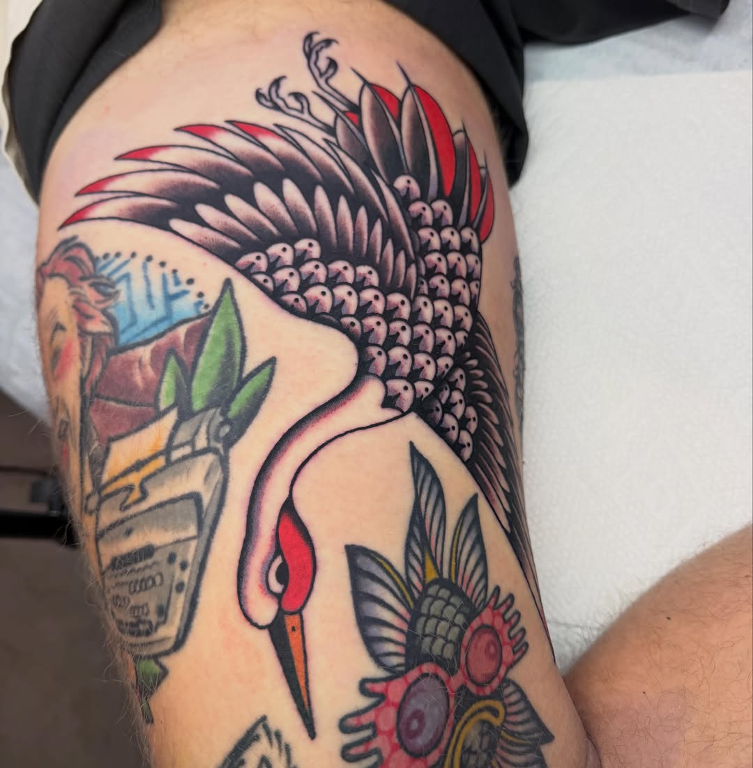Tattoo by @novavaughntattoo — american_traditional, illustrative