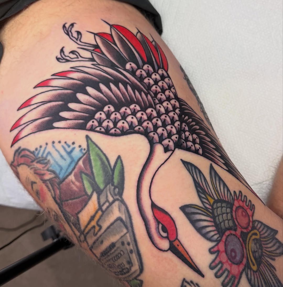 Tattoo by @novavaughntattoo — american_traditional, illustrative