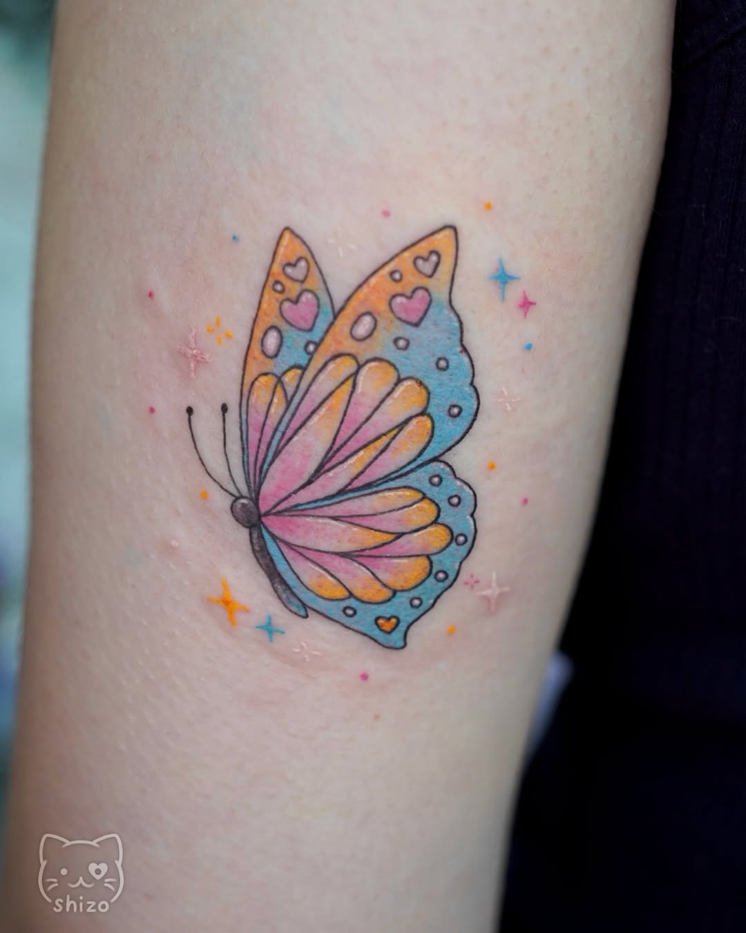 Tattoo by @shizo.tt β fine_line, new_school