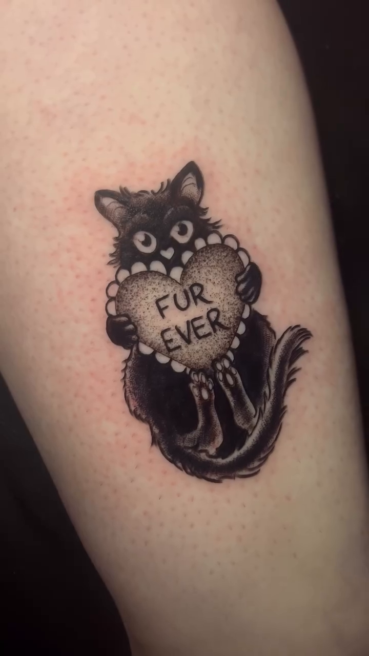 Tattoo by @oliviapakitsas — blackwork, neo_traditional