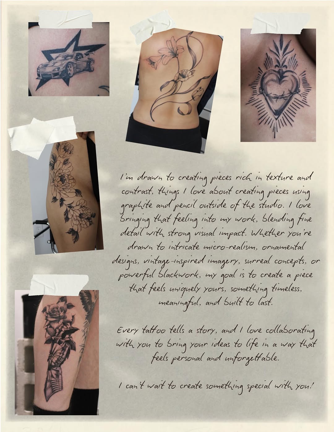Tattoo by @jaymarietattoos — realism, blackwork