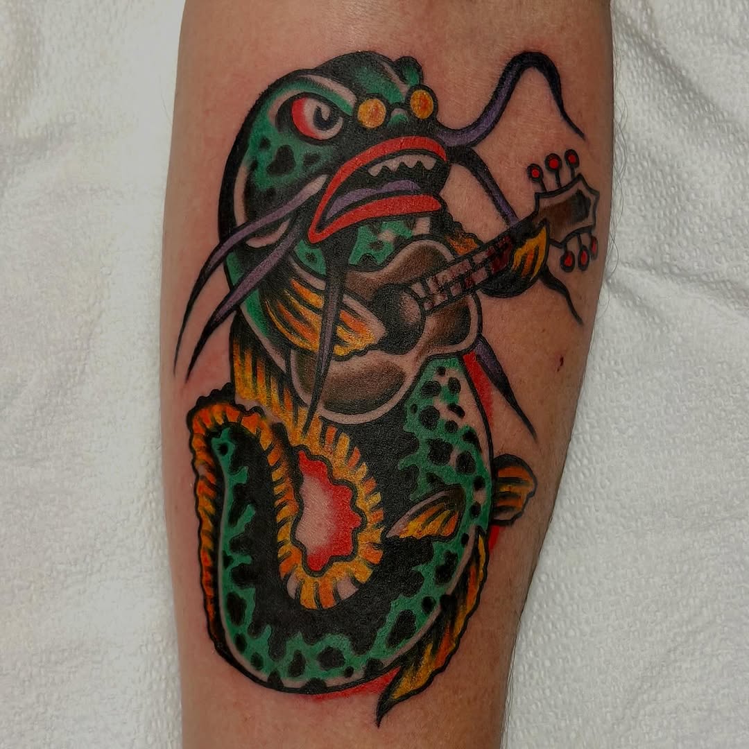 Tattoo by @jaredallentattoos — american_traditional, illustrative