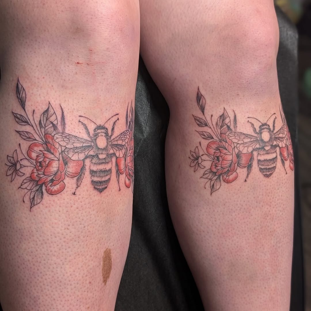Tattoo by @sarahbean.ink — fine_line, black_and_grey