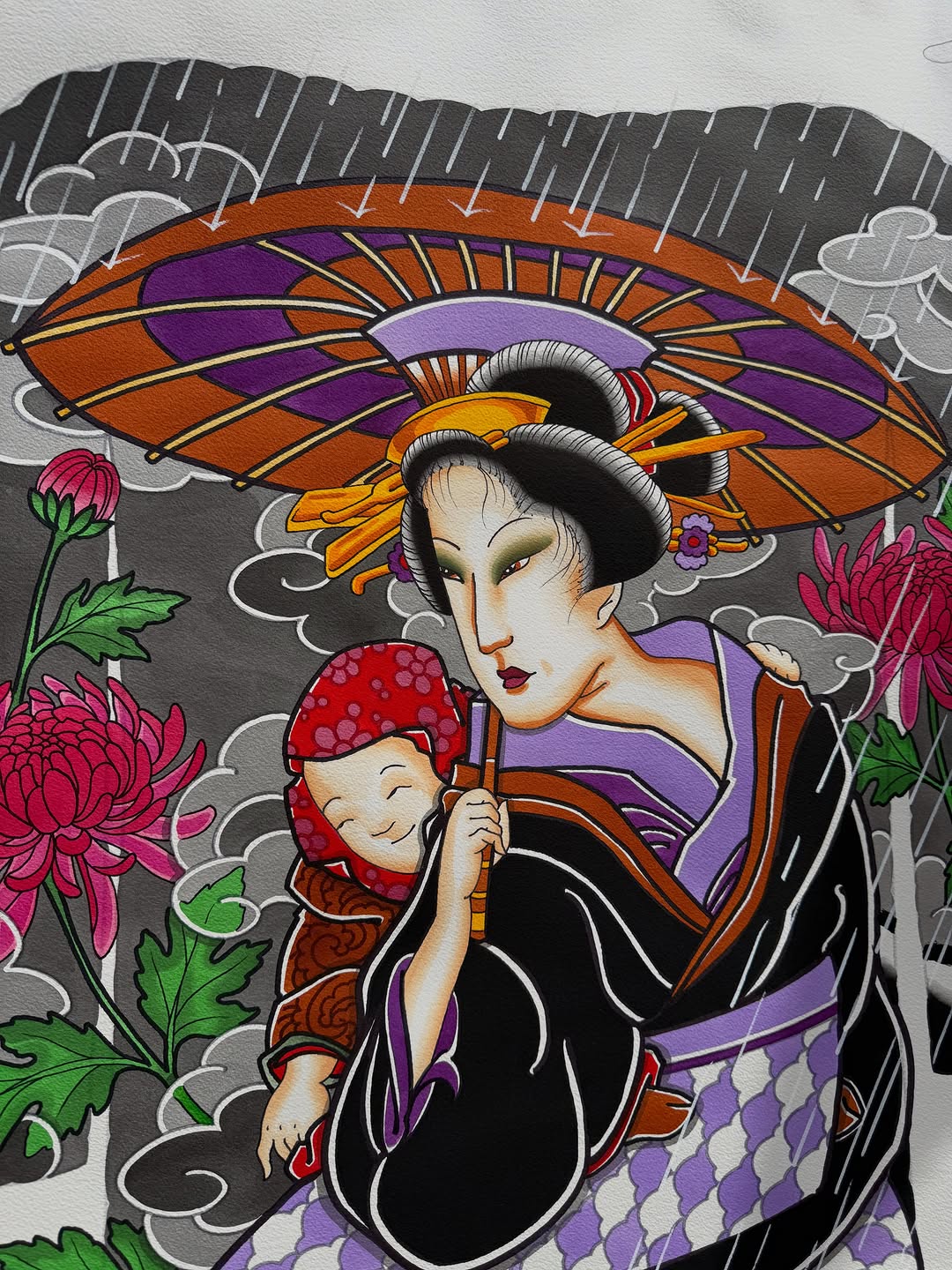 Tattoo by @tattoosbydemianthompson — japanese_irezumi, illustrative