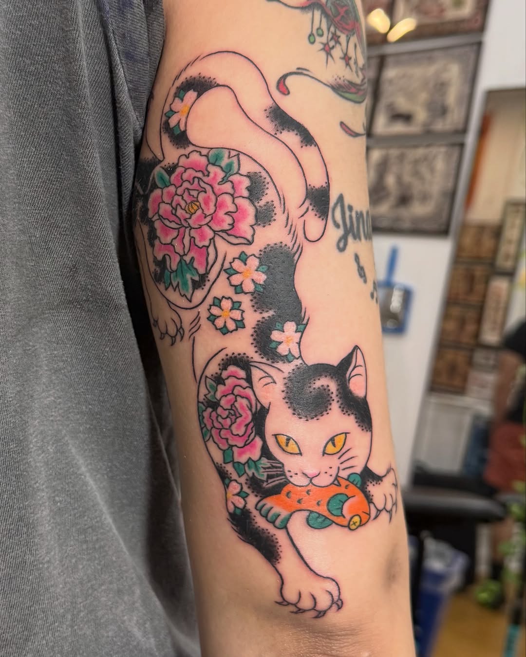 Tattoo by @who_thefuckisdrake β american_traditional, japanese_irezumi