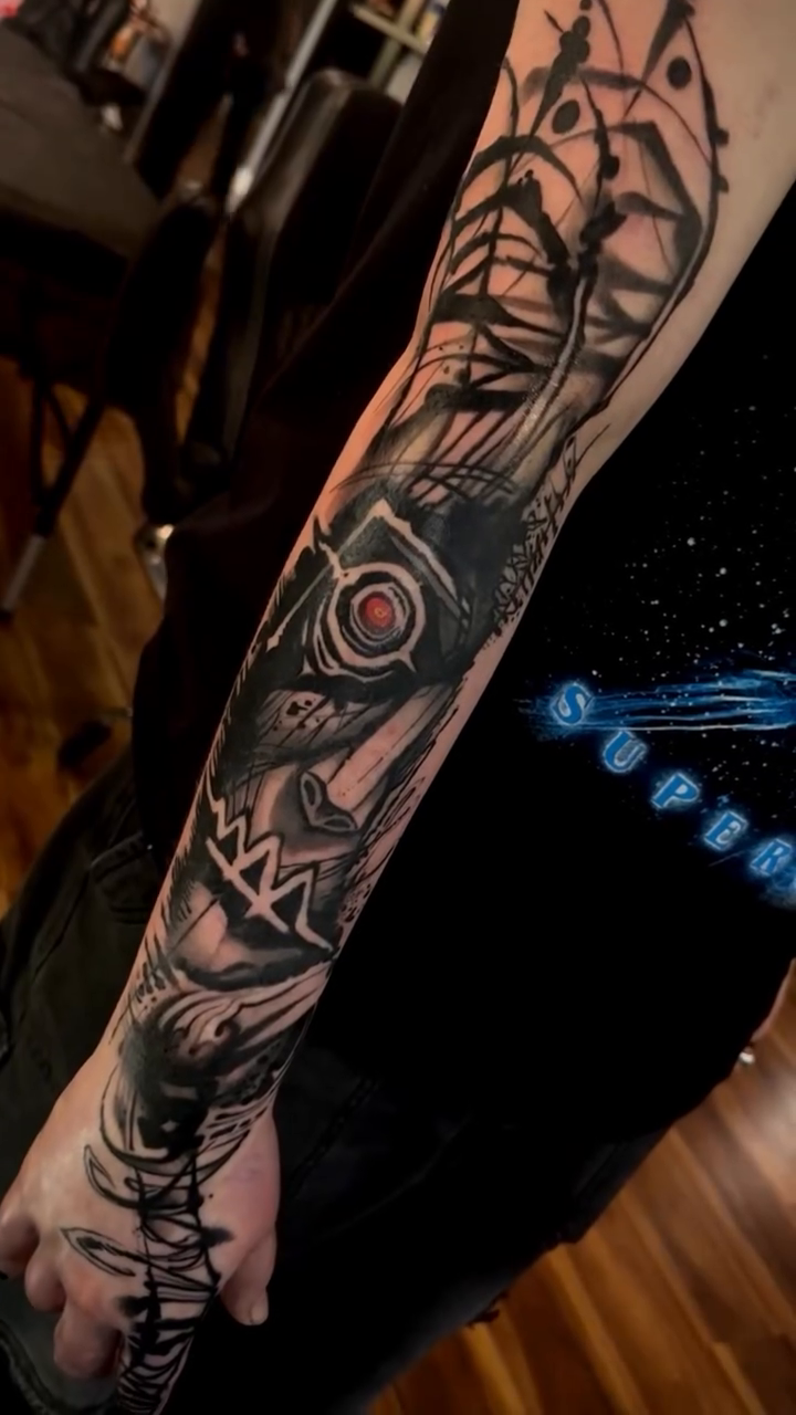 Tattoo by @davidjgoldstein — blackwork