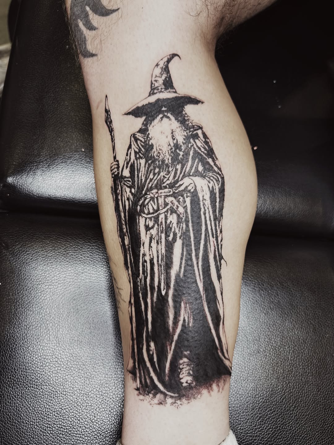 Tattoo by @deathlyill_tattoos β blackwork, realism