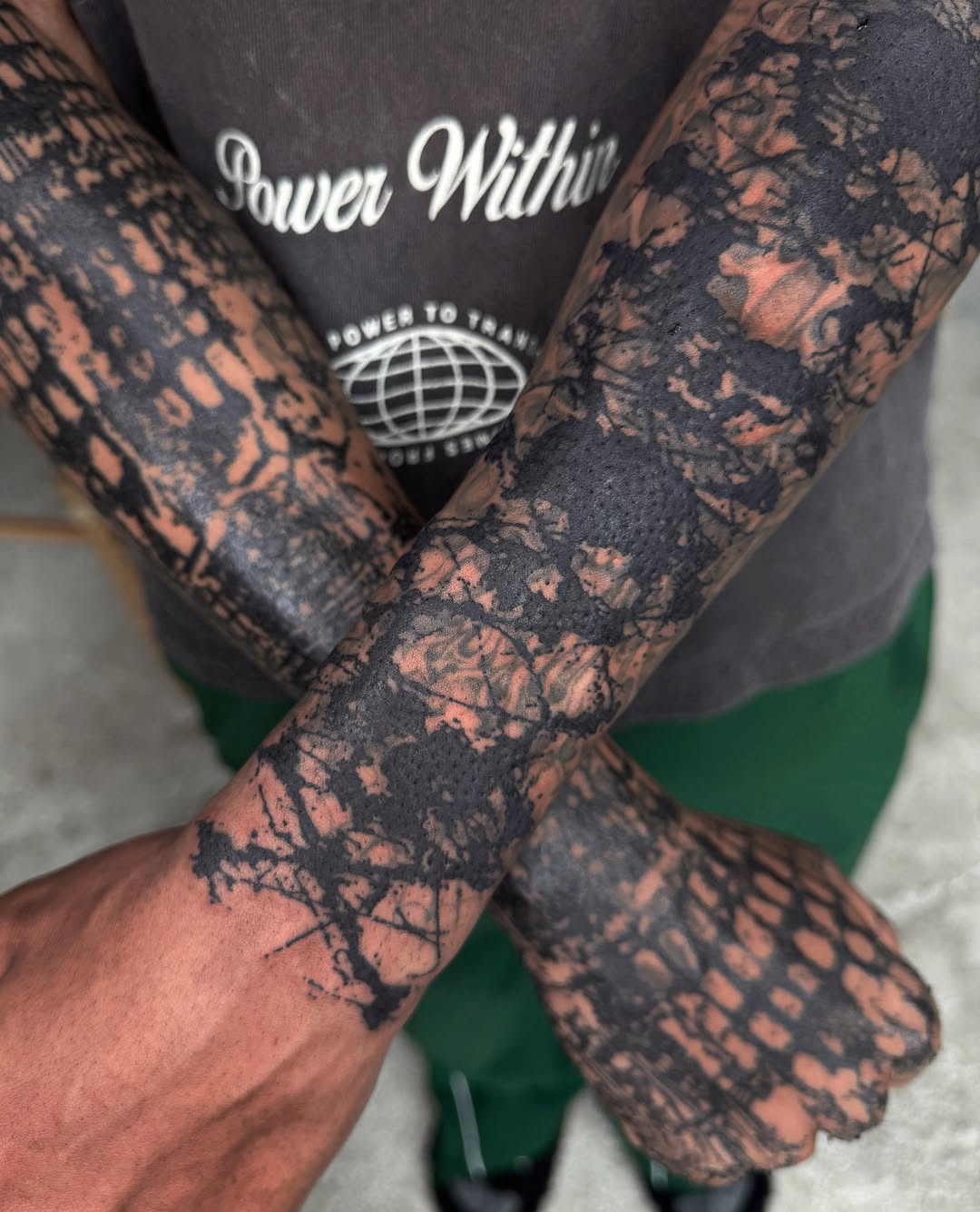 Tattoo by @miserymilkshake — blackwork, illustrative