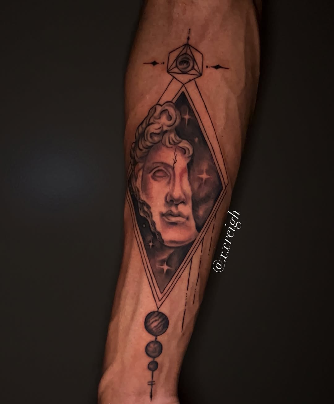 Tattoo by @xxreigh β realism, geometric