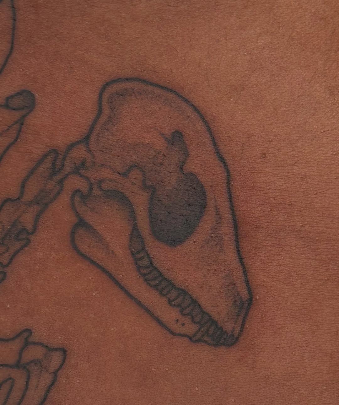 Tattoo by @juleghoul — black_and_grey, realism