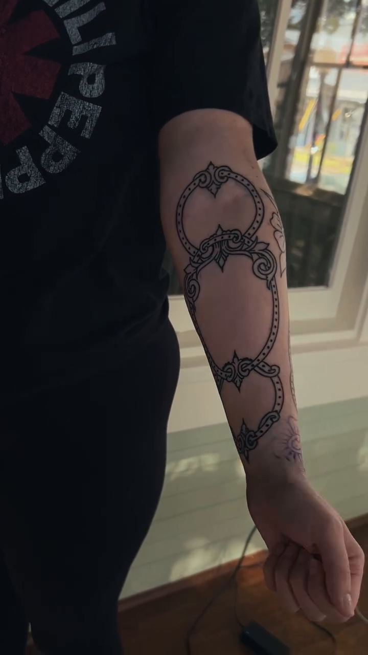 Tattoo by @b.crow.tattoos β geometric, ornamental