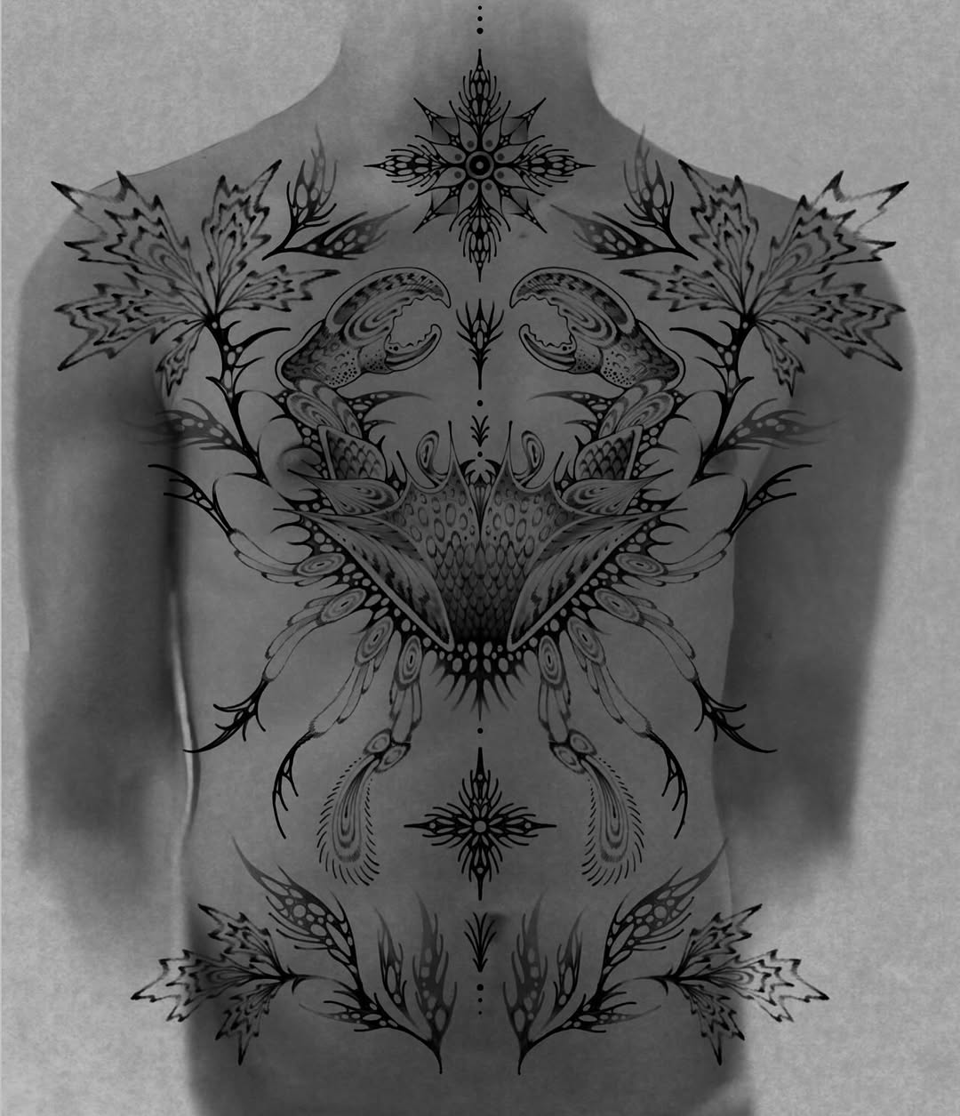 Tattoo by @smp.art_ — blackwork, ornamental