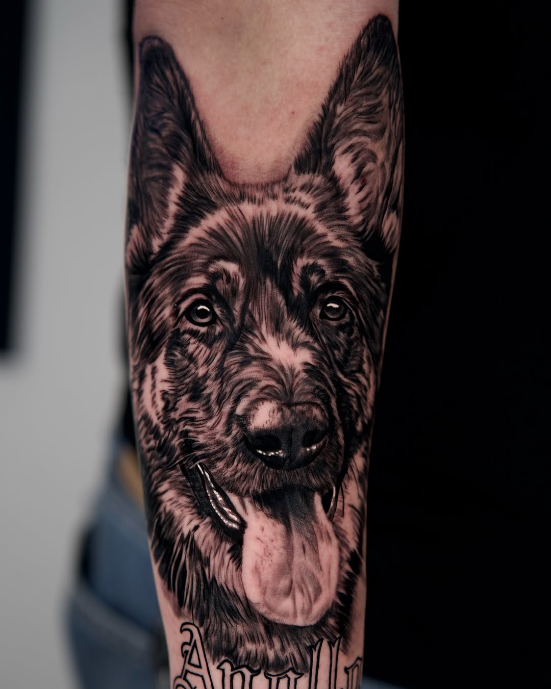 Tattoo by @travtatts โ realism, black_and_grey