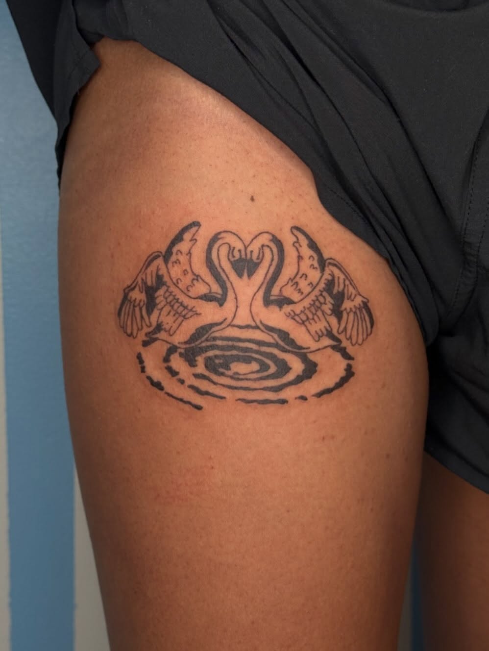 Tattoo by @chachki.papi — fine_line, black_and_grey