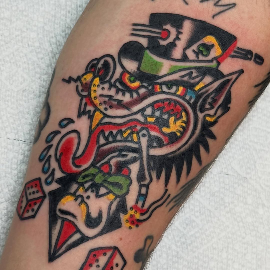 Tattoo by @ross_ians_tattoo — american_traditional, new_school