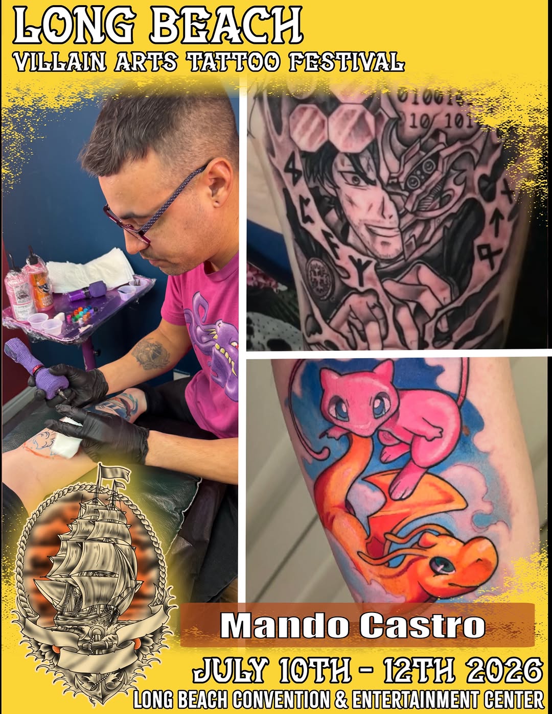 Tattoo by @mandocastroart — realism, illustrative