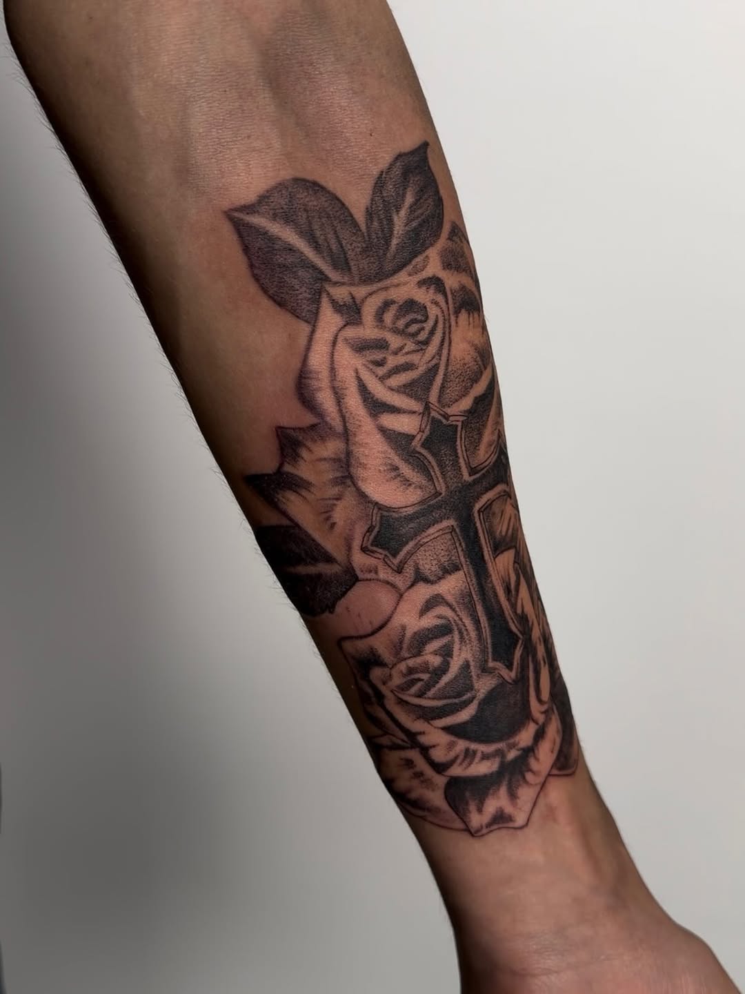 Tattoo by @inkedbybai — black_and_grey, realism